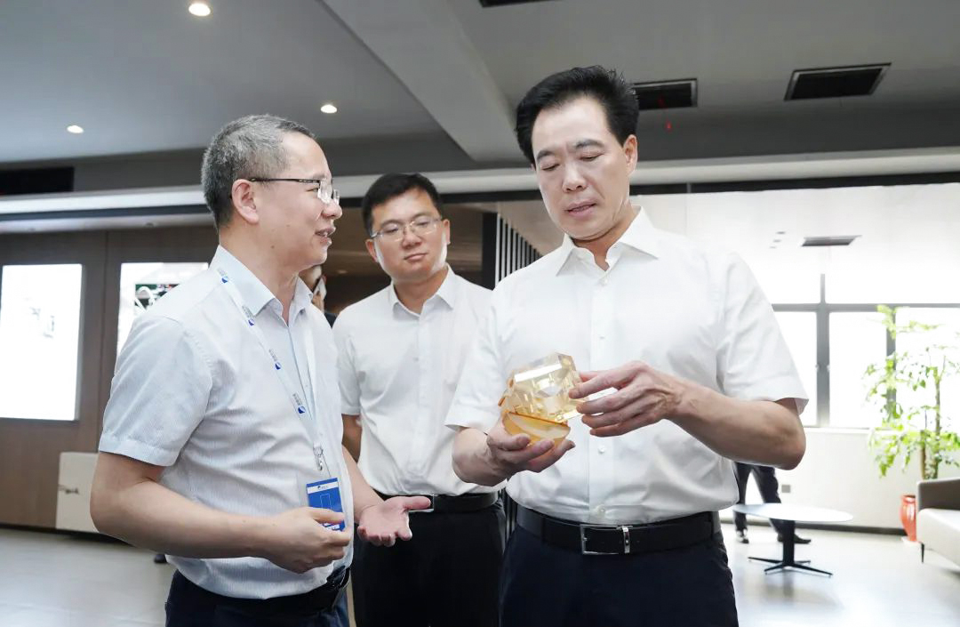 寧鄉(xiāng)市委書記張作林一行調研戴斯光電