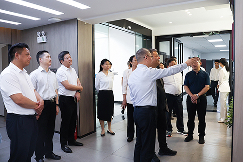 長(zhǎng)沙市政協(xié)主席陳剛調(diào)研戴斯光電