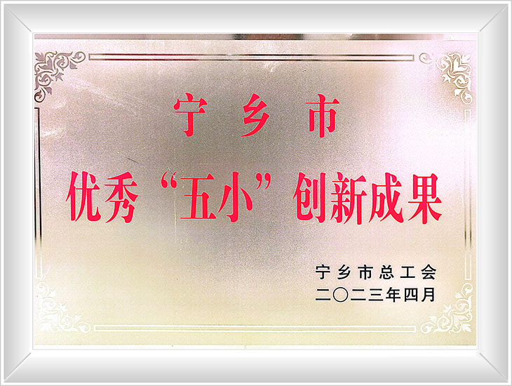 寧鄉(xiāng)市優(yōu)秀“五小”創(chuàng)新成果